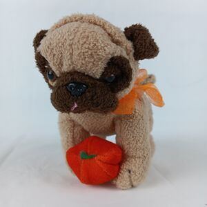 Bestever Halloween Bulldog Puppy Plush Pumpkin 6 inch Soft Dog  Stuffed Animal